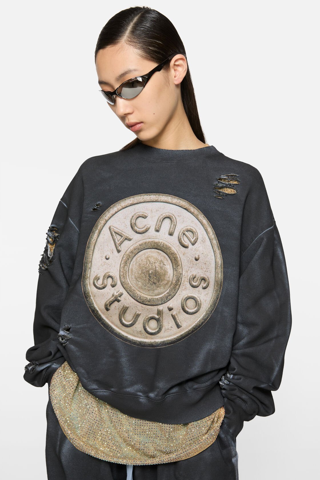 Logo sweater, Black, 2000x