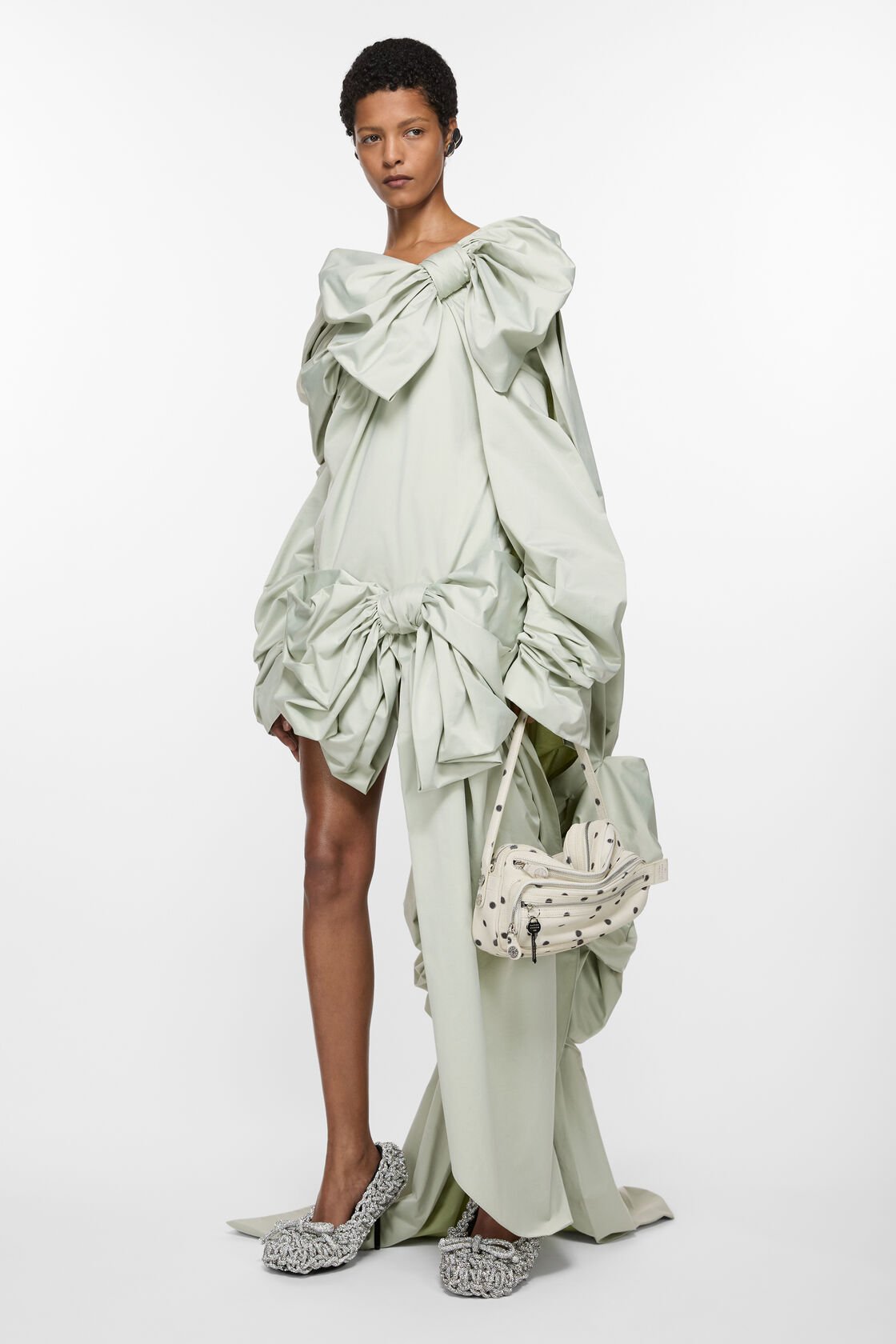 Camero Party shoulder bag, White, 2000x