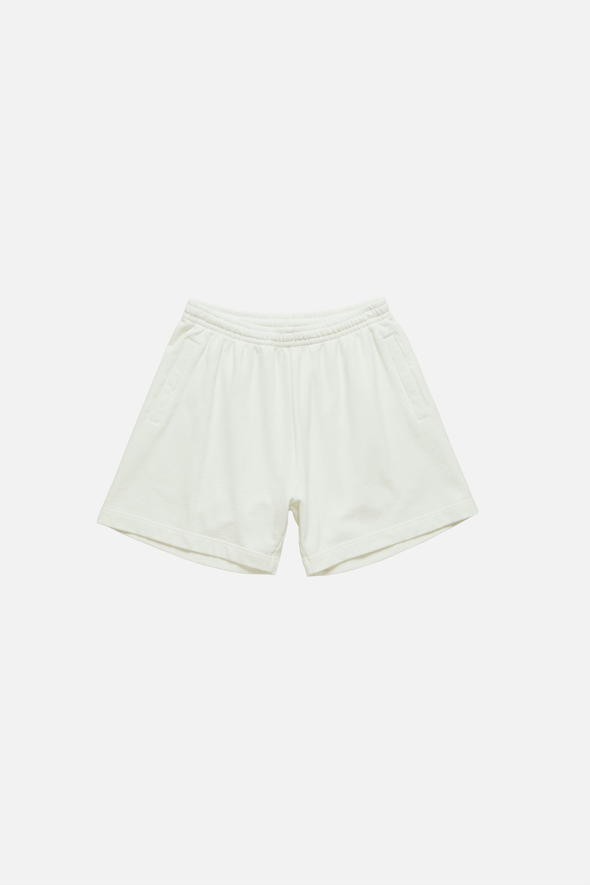 Acne Studios - コットンショートパンツ - アイスホワイト Acne Studios - コットンショートパンツ - アイスホワイト