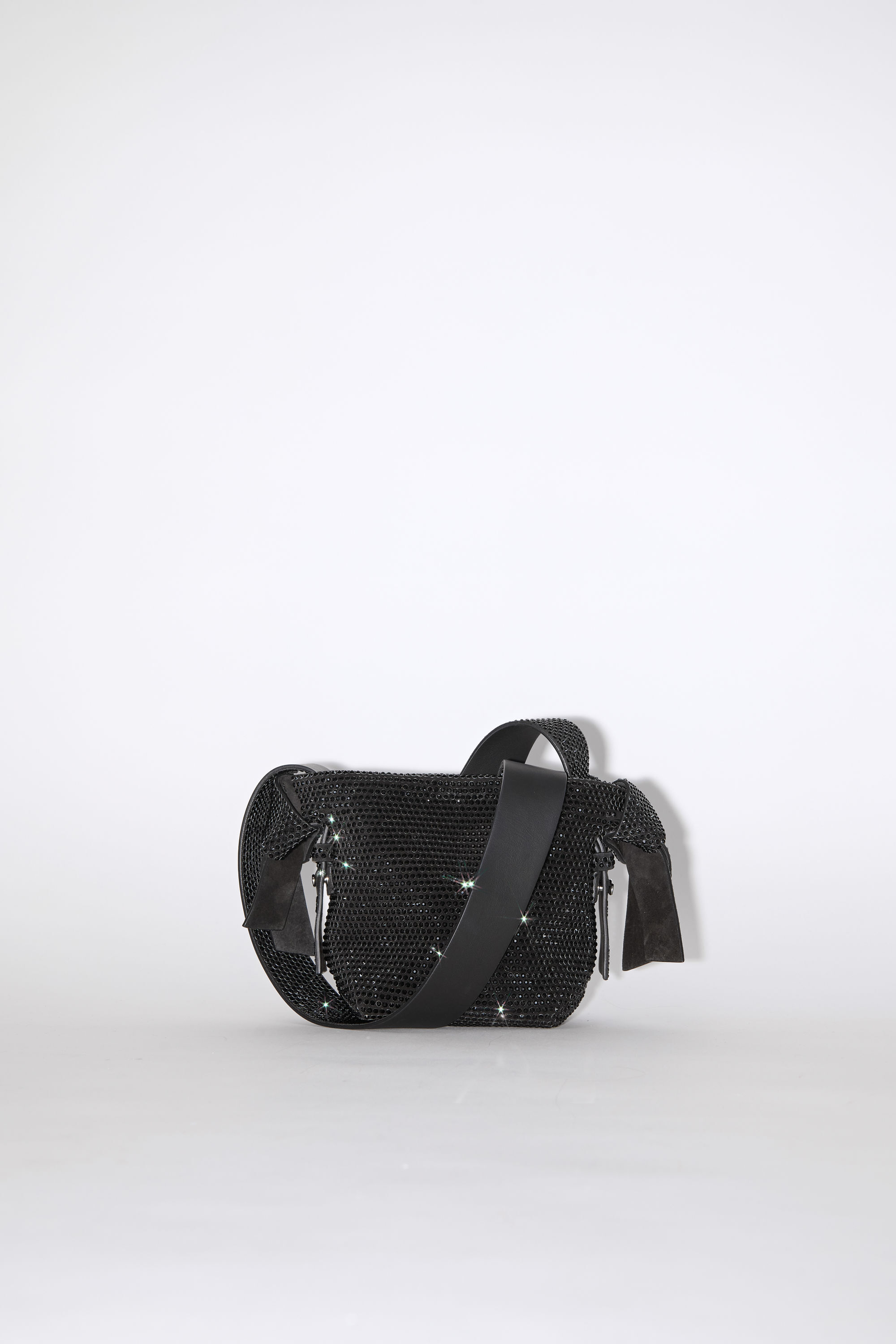 아크네 스튜디오 Acne Studios Musubi micro shoulder bag - Black