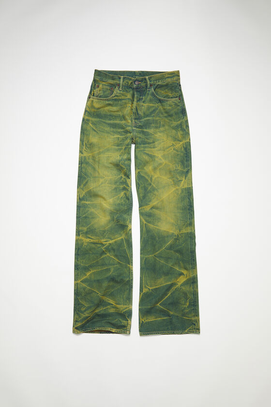 Acne Studios - ルーズフィットジーンズ - 2021M - イエロー/ブルー