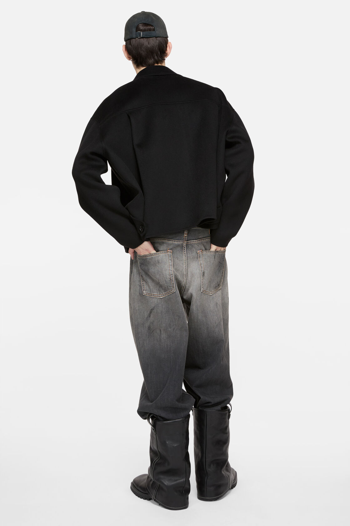 Cashmere jacket, Black, 2000x