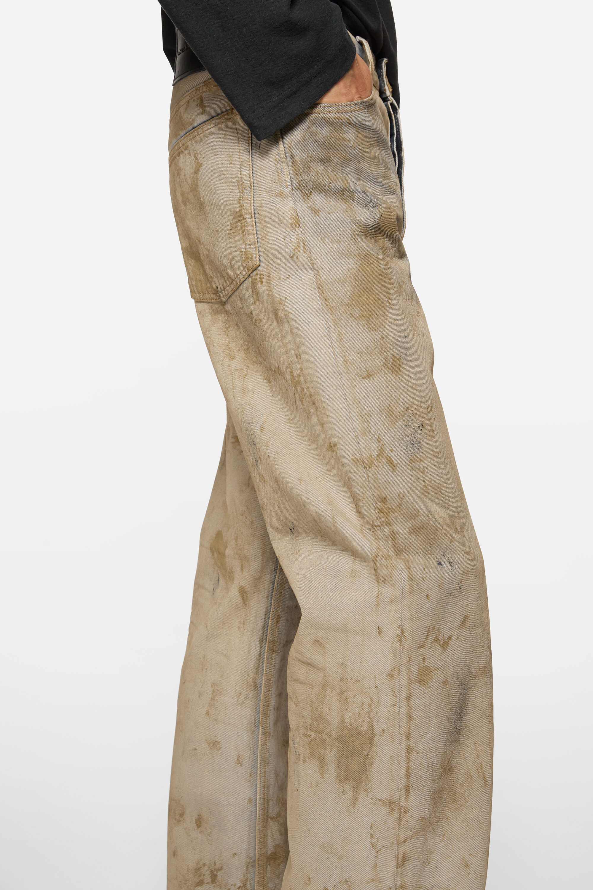 Acne Studios - Regular fit jeans - 2021M - Sand beige