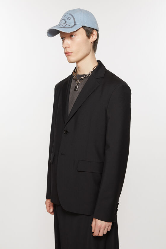 Acne Studios - レギュラーフィットスーツジャケット - ブラック