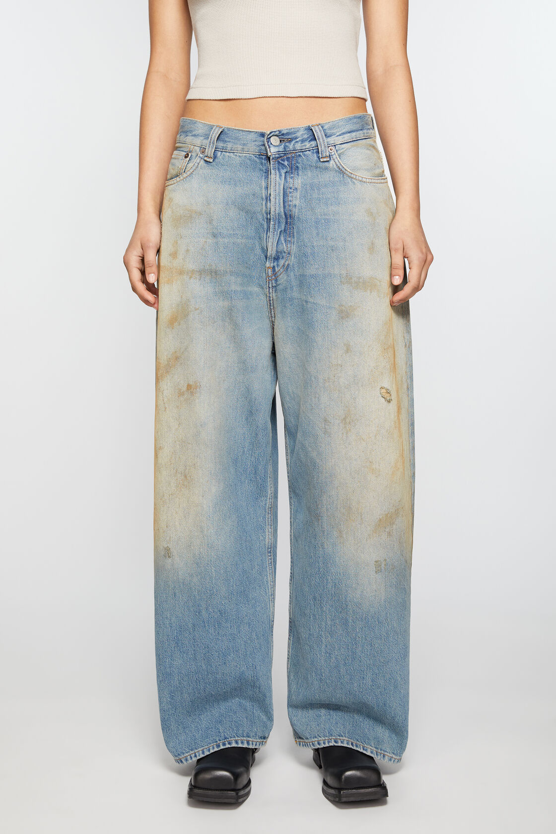 Loose fit jeans - 2023, Mid Blue, 2000x