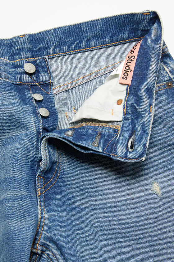 Acne Studios - Jeans in regulärer Passform – 1992 - Mittelblau