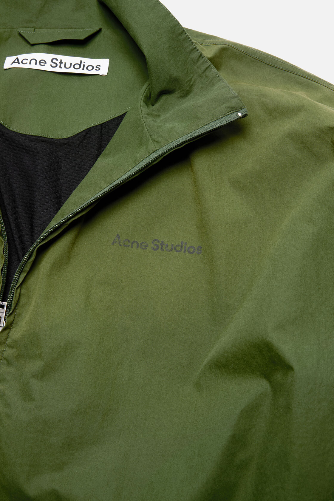 Logo zipper jacket, Forest green, 2000x