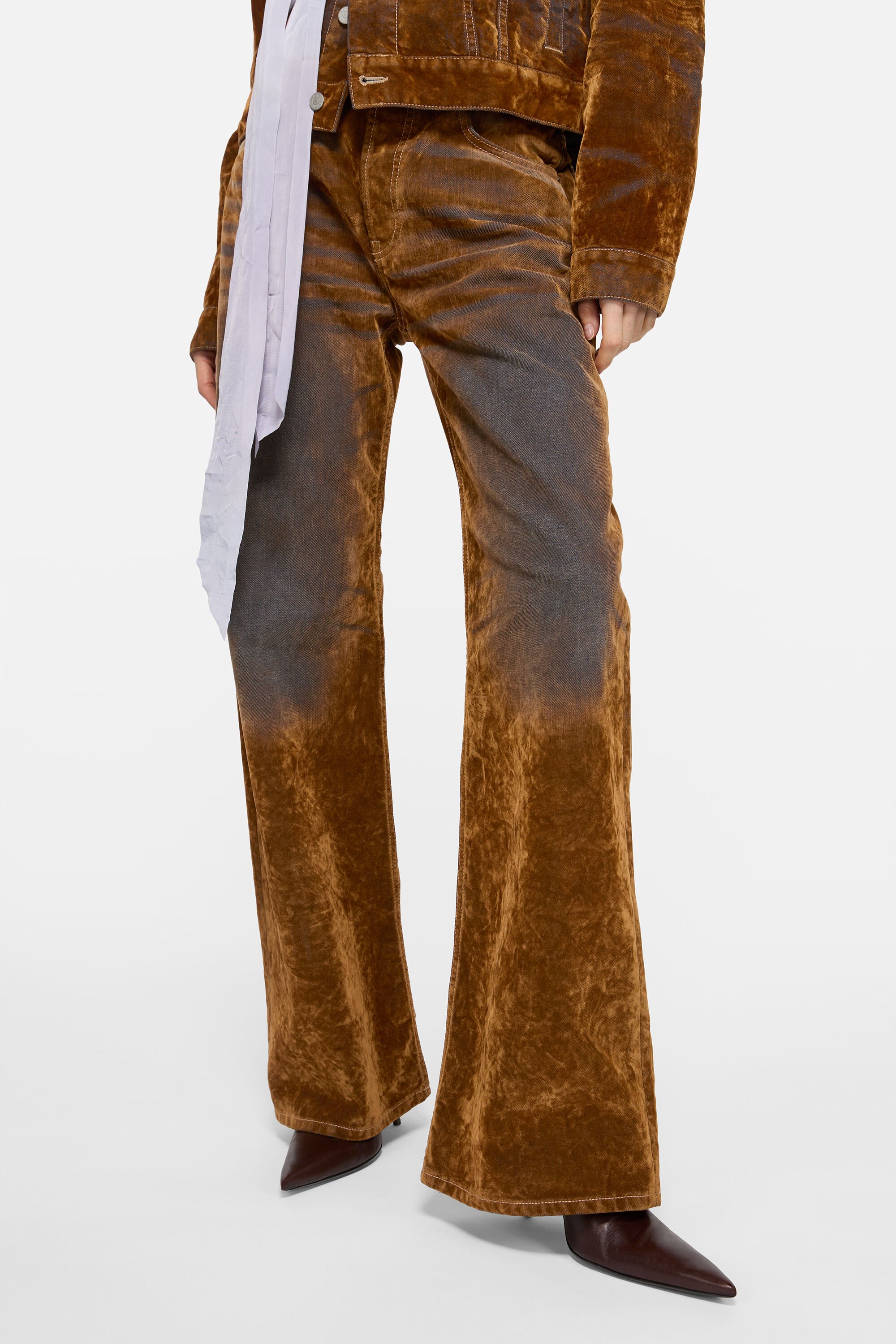 Acne Studios - Regular fit jeans - 2021 - Rust brown