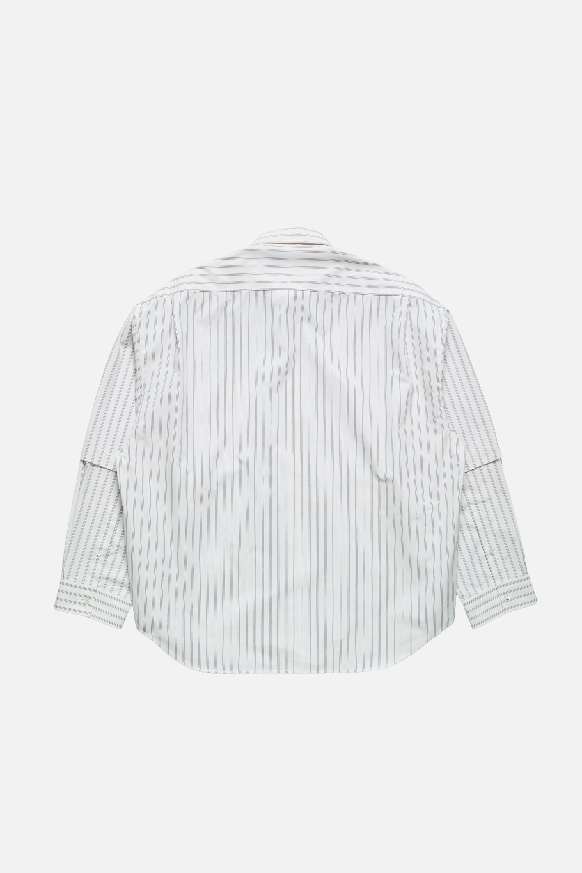 Acne Studios - Double sleeve button-up - Off white/grey