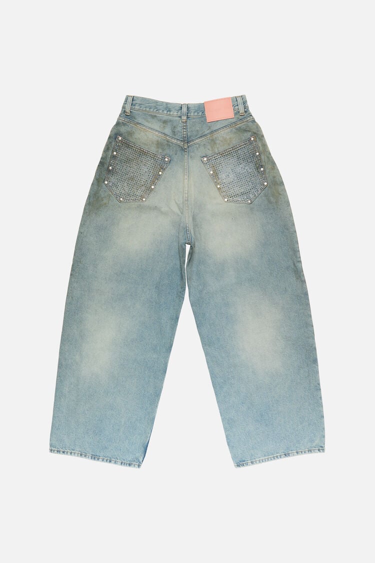Acne Studios 2023 U Penicillin Shimmy, Mid blue