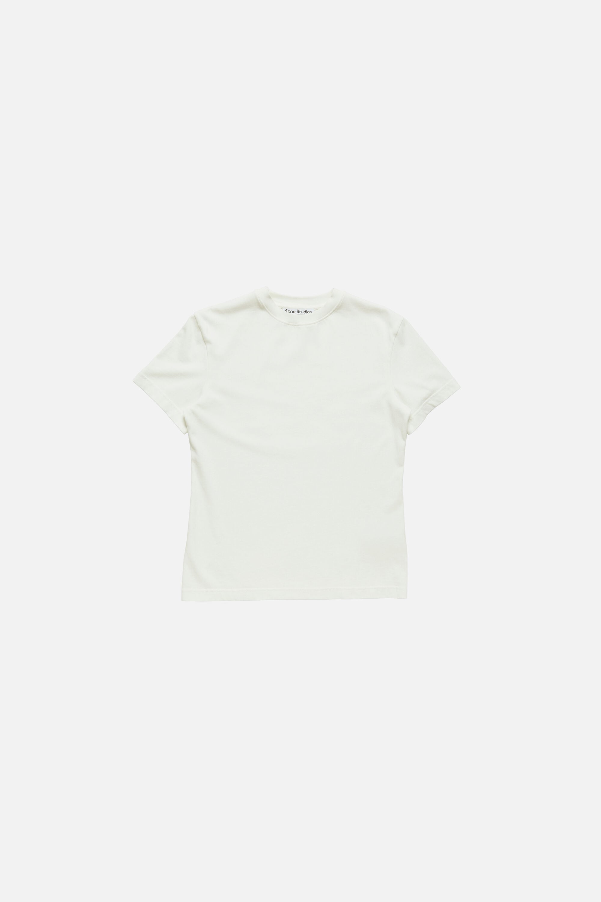 Acne Studios - ラバーロゴTシャツ - アイスホワイト