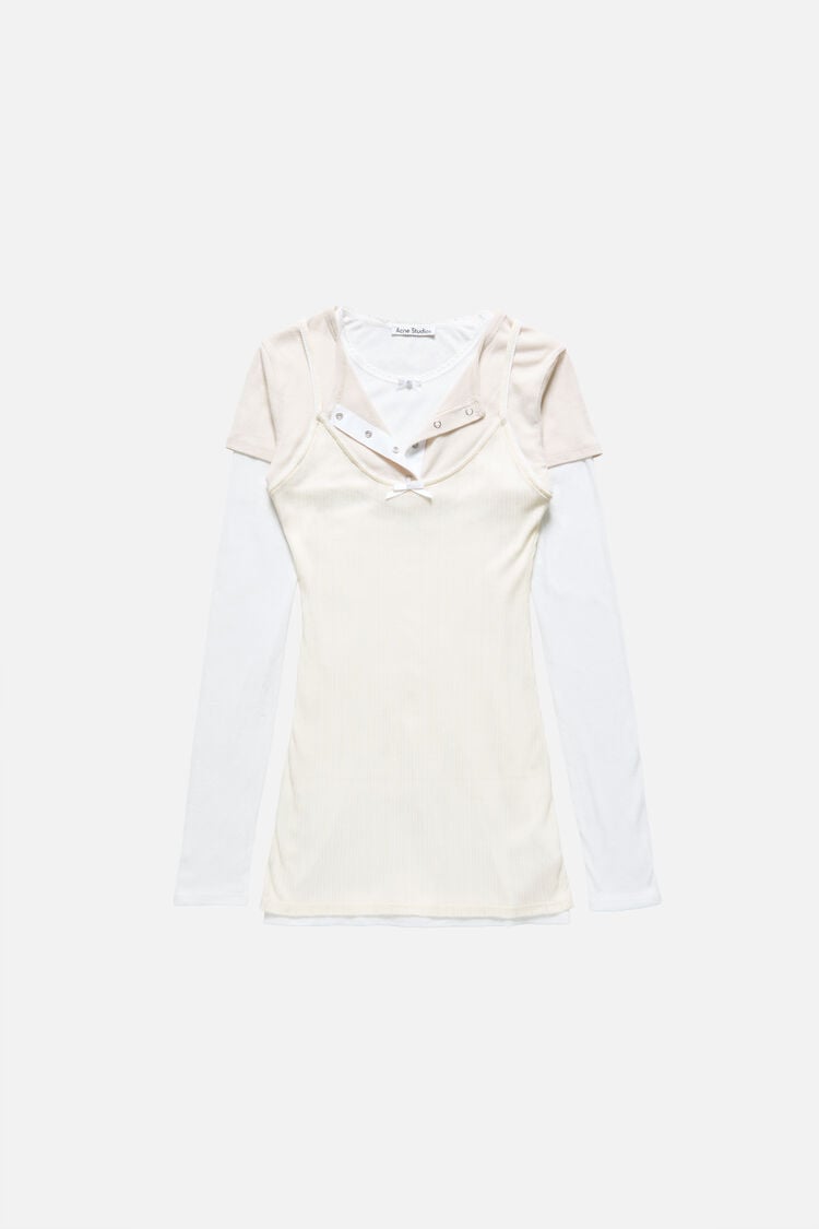 RW-WN-DRES000109, White/Off White