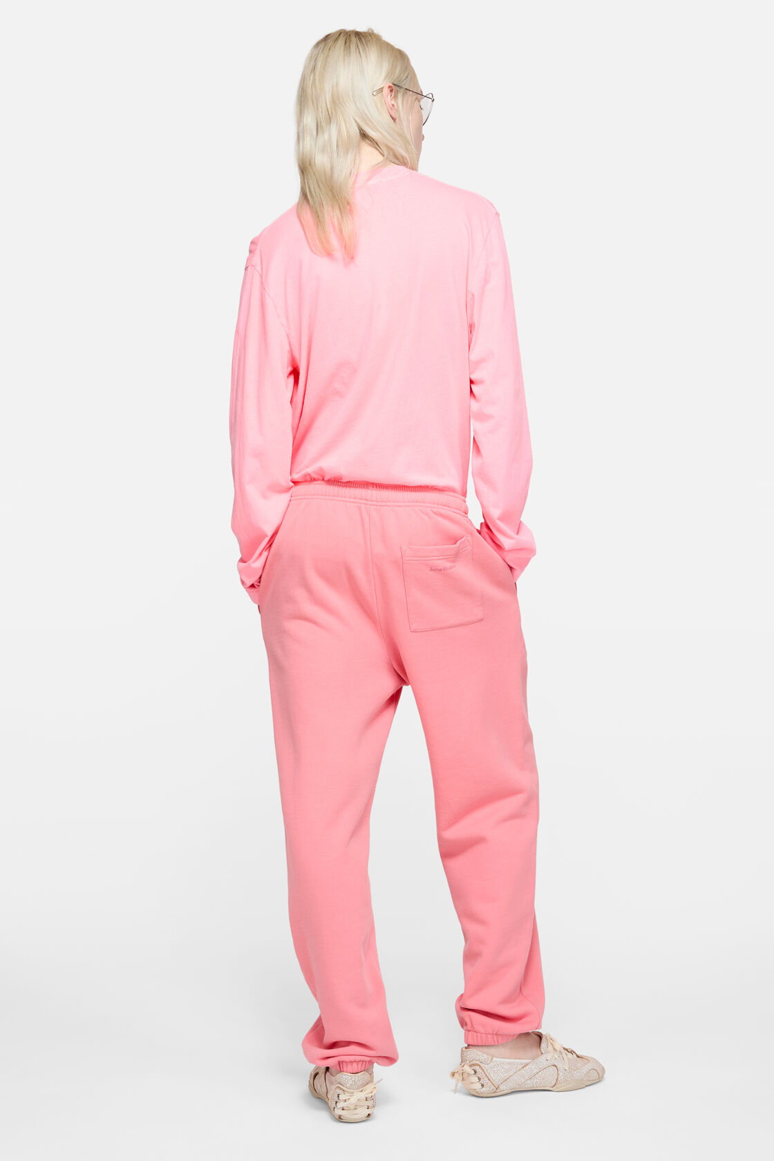 Cotton sweatpants, Tango pink, 2000x