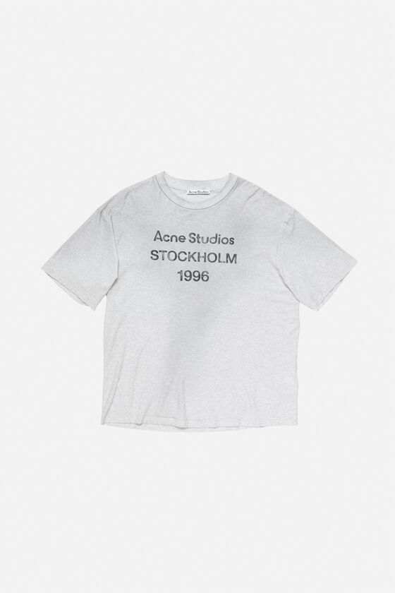 Acne Studios - ロゴTシャツ - リラックスユニセックスフィット 
