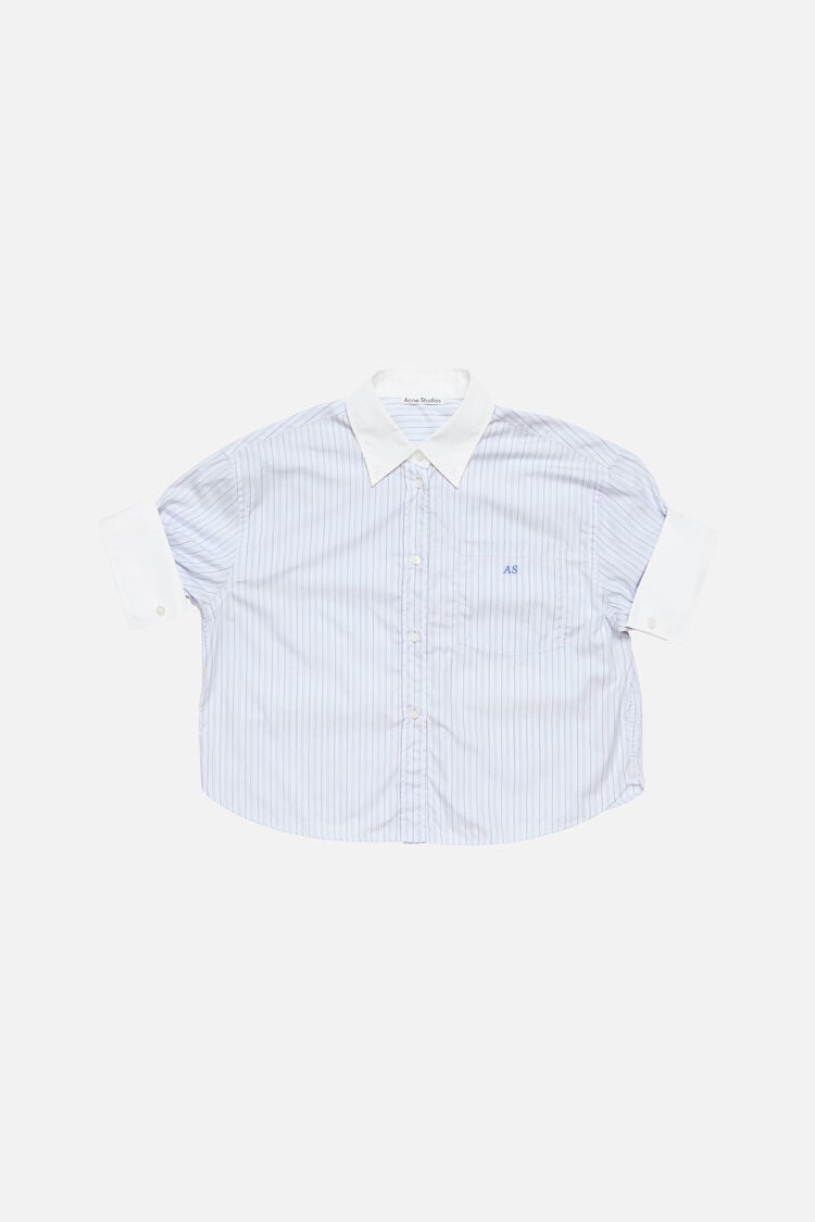 RW-WN-SHIR000071, White/blue