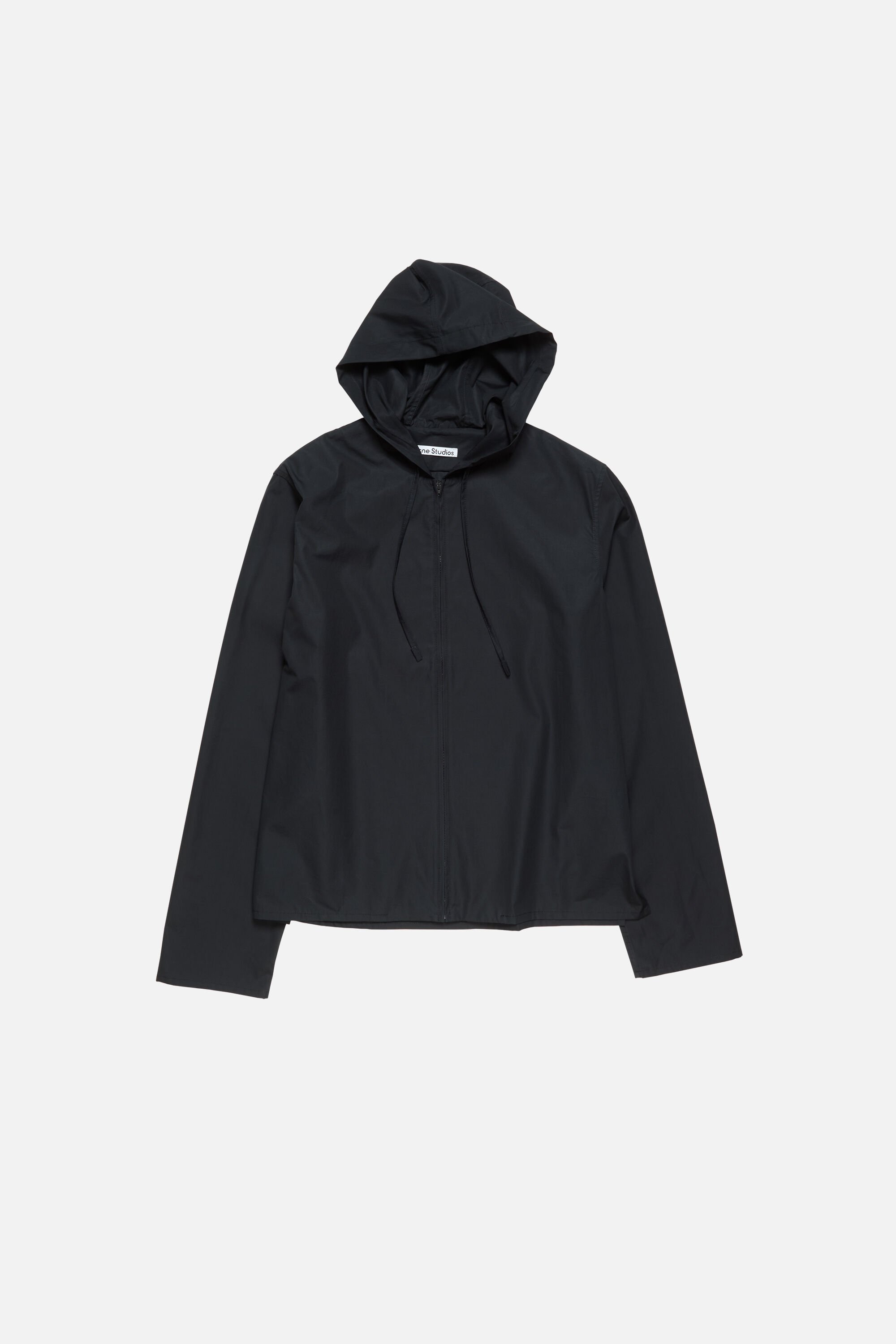 Acne Studios - フーデッドシャツ - ブラック