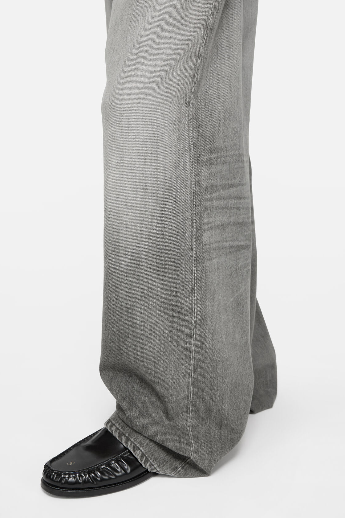 Loose fit jeans - 1981, Ash grey, 2000x