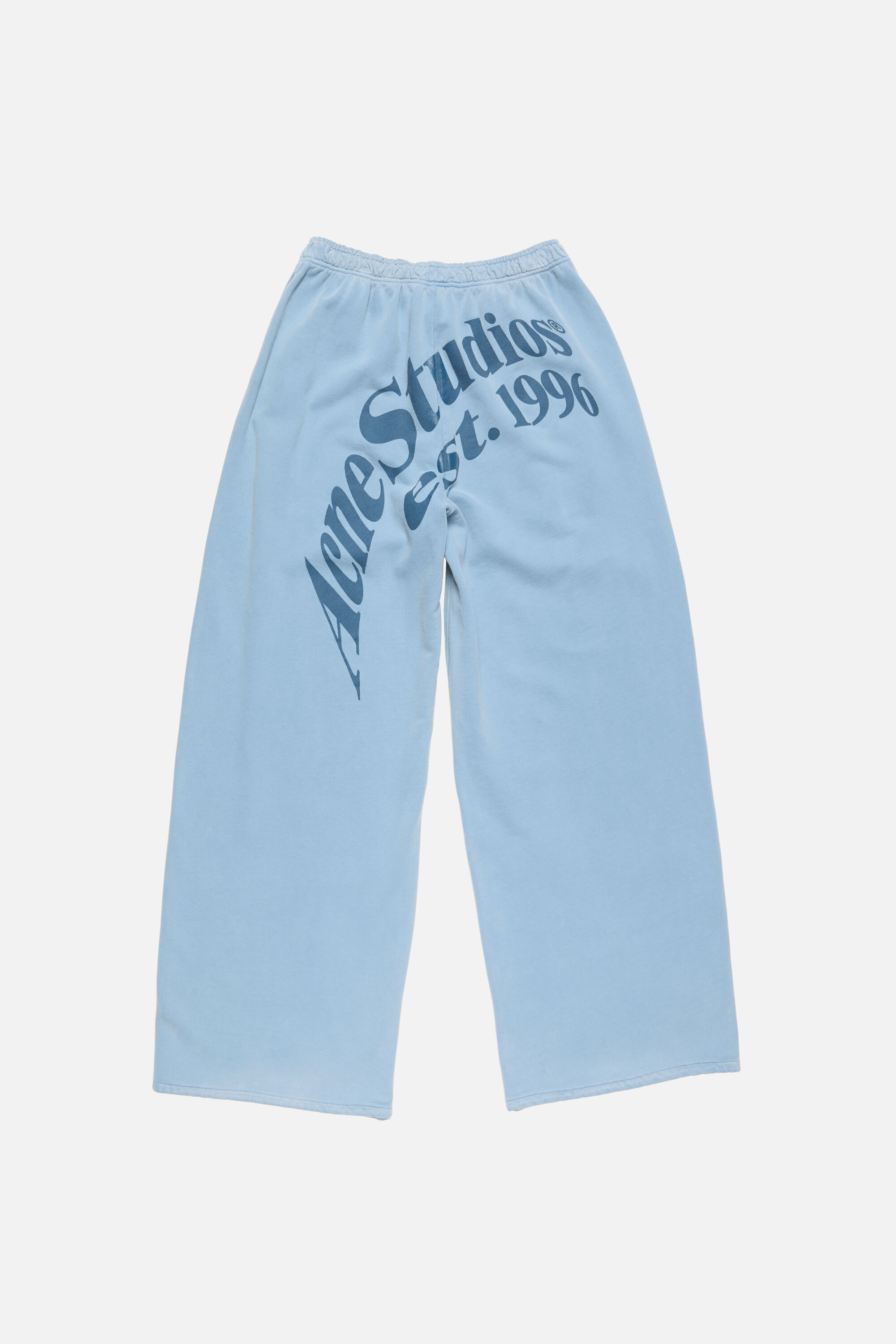 Acne Studios - ウォッシュ加工スウェットパンツ - ダーティーブルー