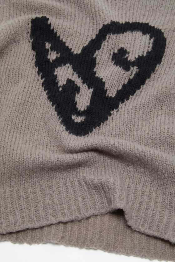 Acne Studios - Deconstructed jumper - Taupe grey 