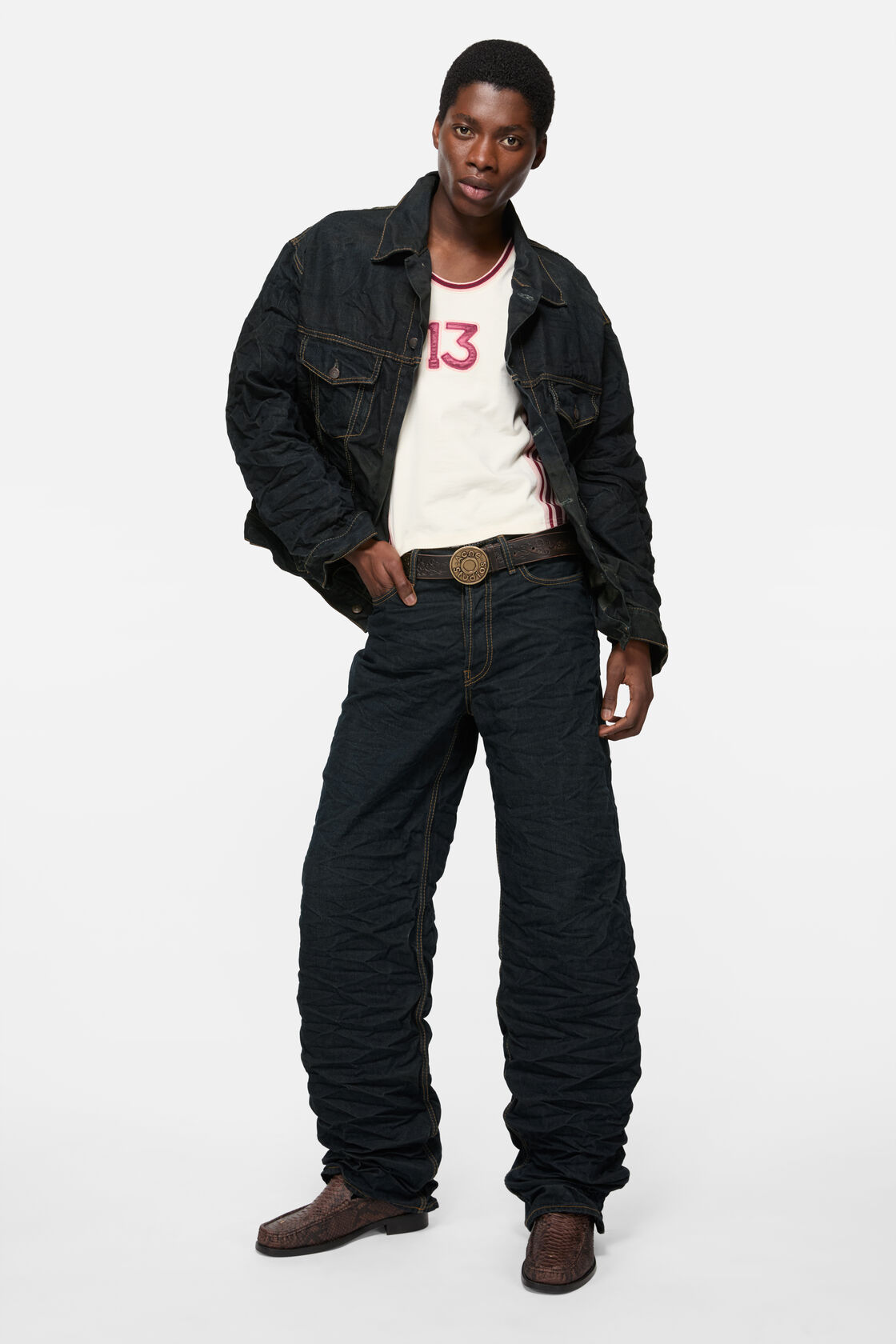 Denim jacket, Indigo blue, 2000x