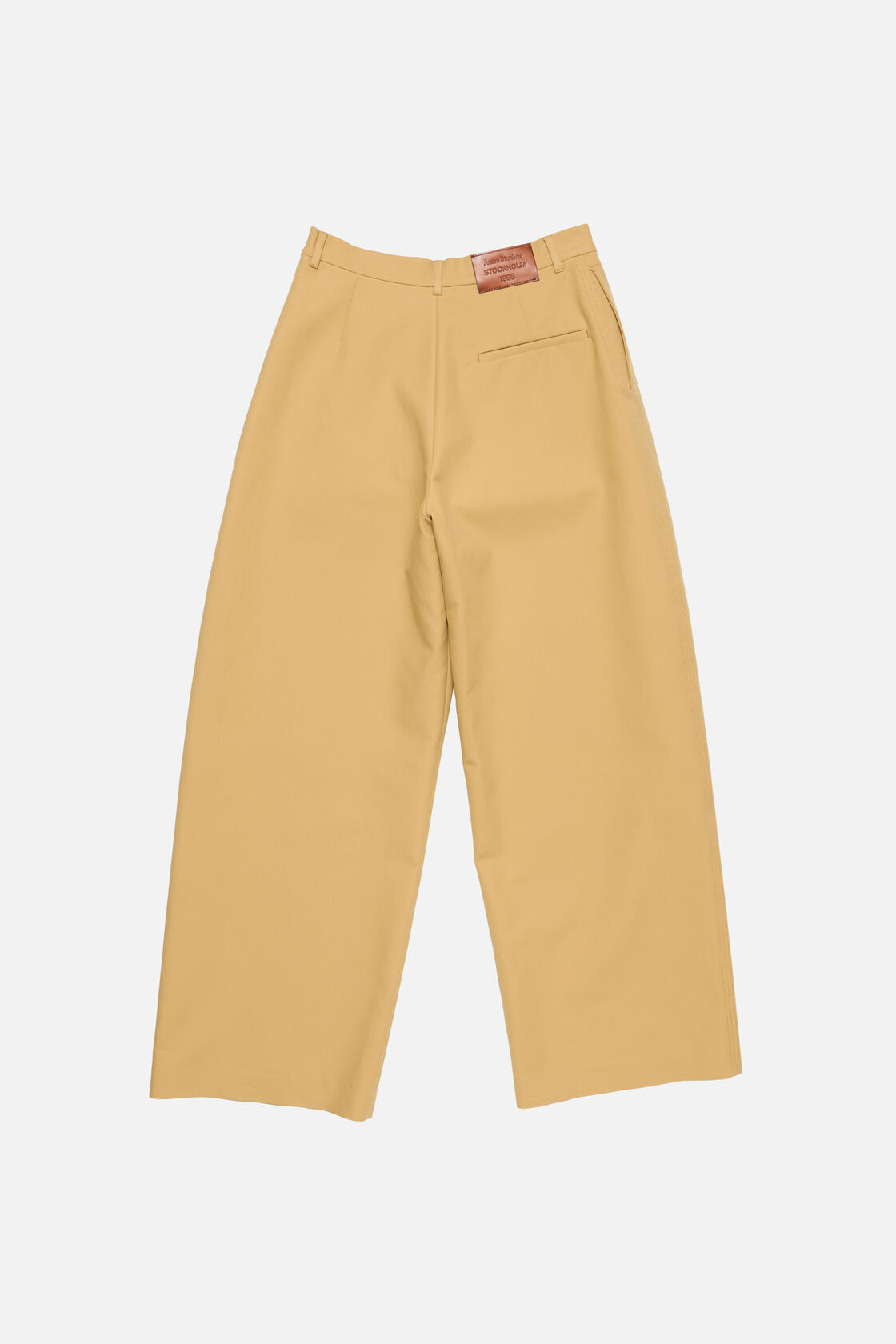 Satin trousers, Sand beige, 2000x