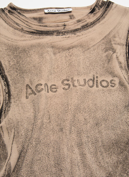 T-shirt a strati con stampa