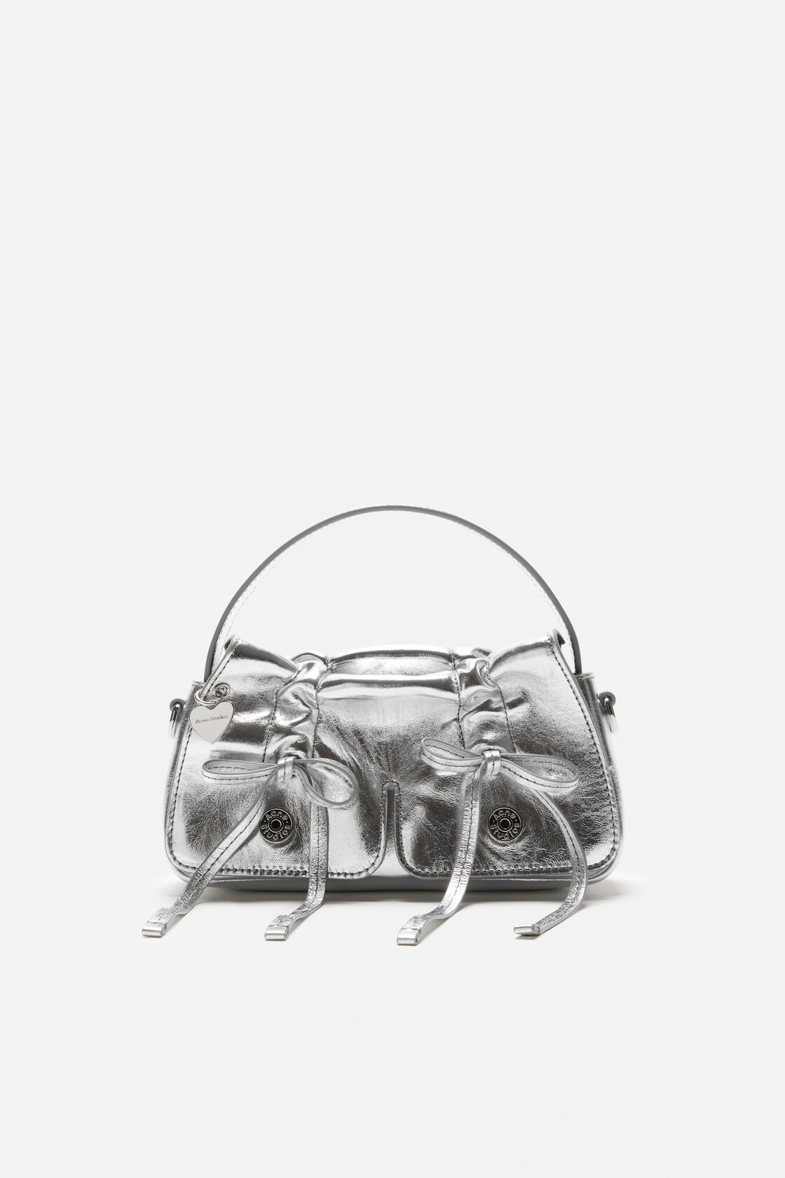 Multipocket micro metallic bag, Silver, 2000x