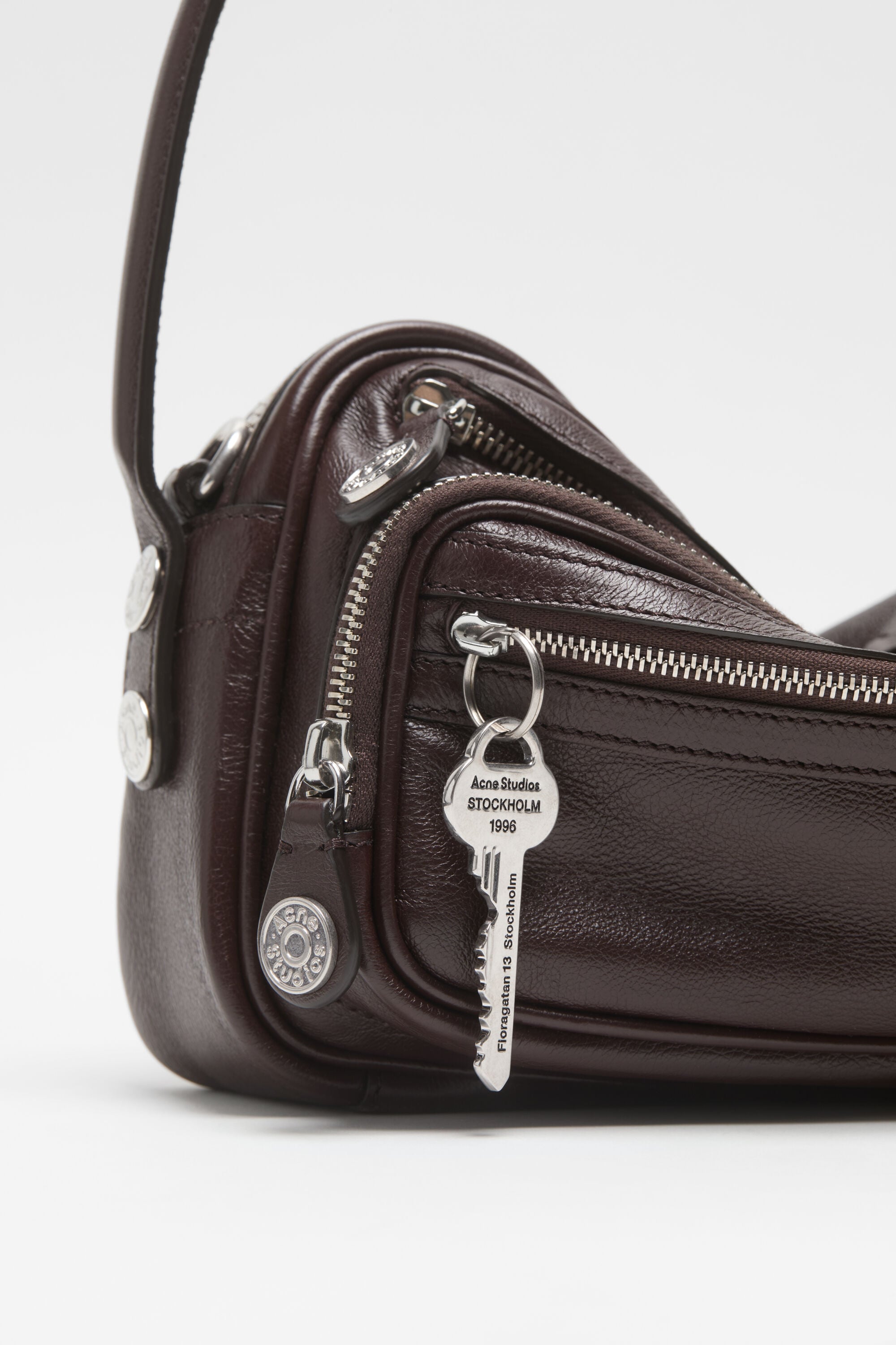 Acne Studios - Camero party shoulder bag - Chocolate brown