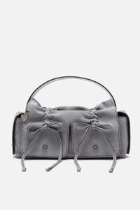 Multipocket suede shoulder bag Multipocket suede shoulder bag Current colour: Cold grey Price: $1,850 , 9 Colours + Show more