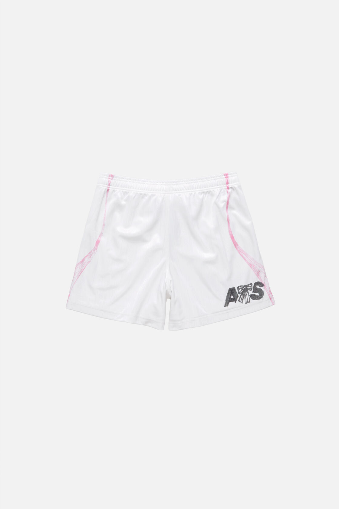 Casual graphic shorts, White, 2000x