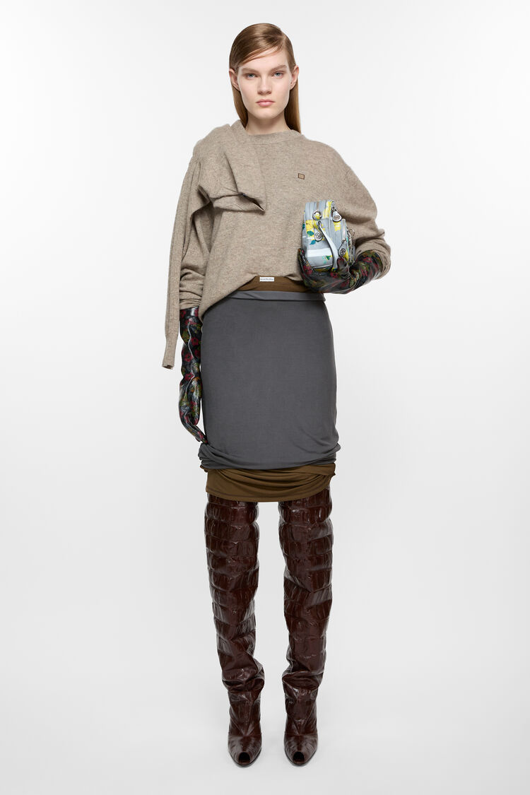 FA-UX-KNIT000108, Greige melange