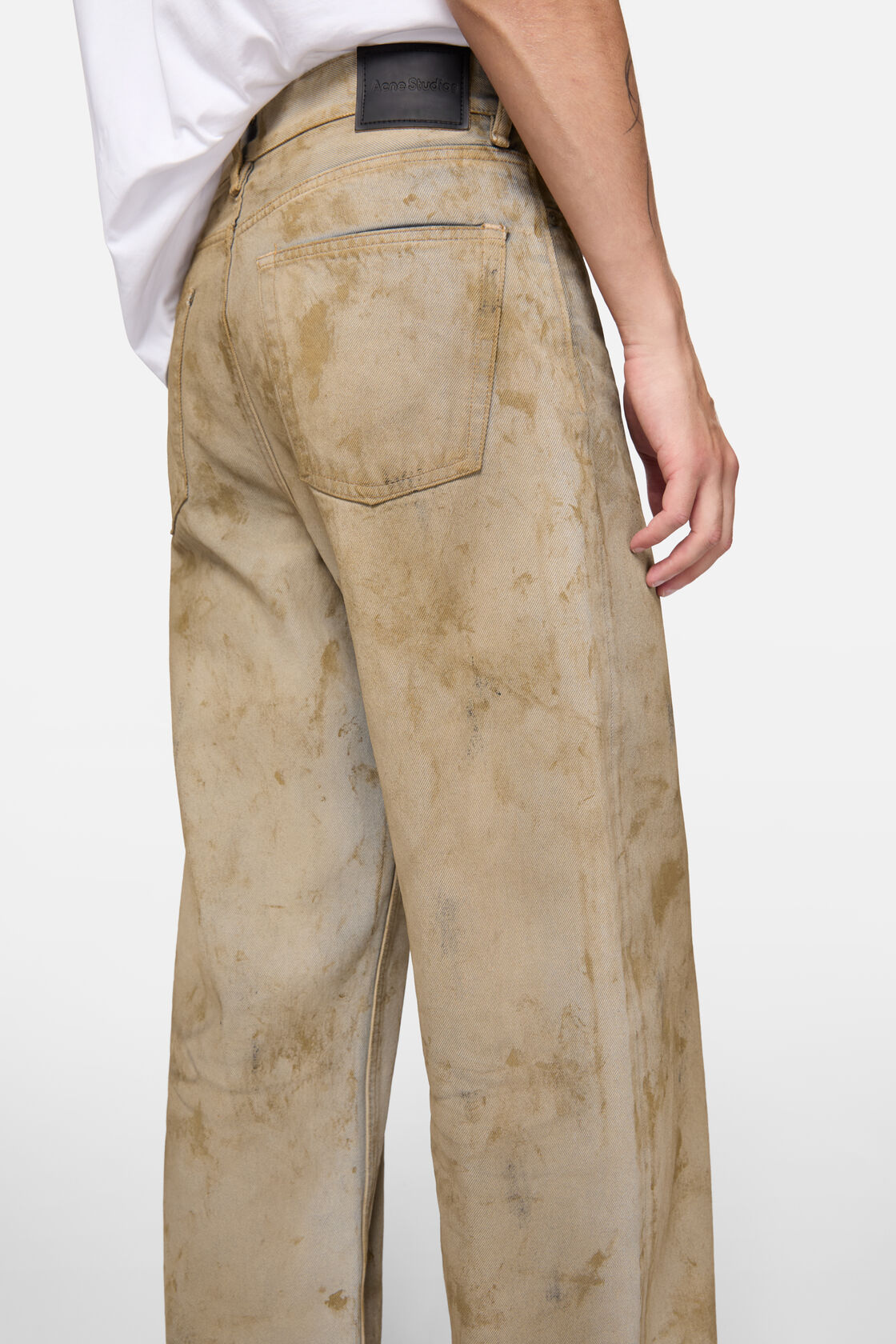 Loose fit jeans - 1981, Sand beige, 2000x