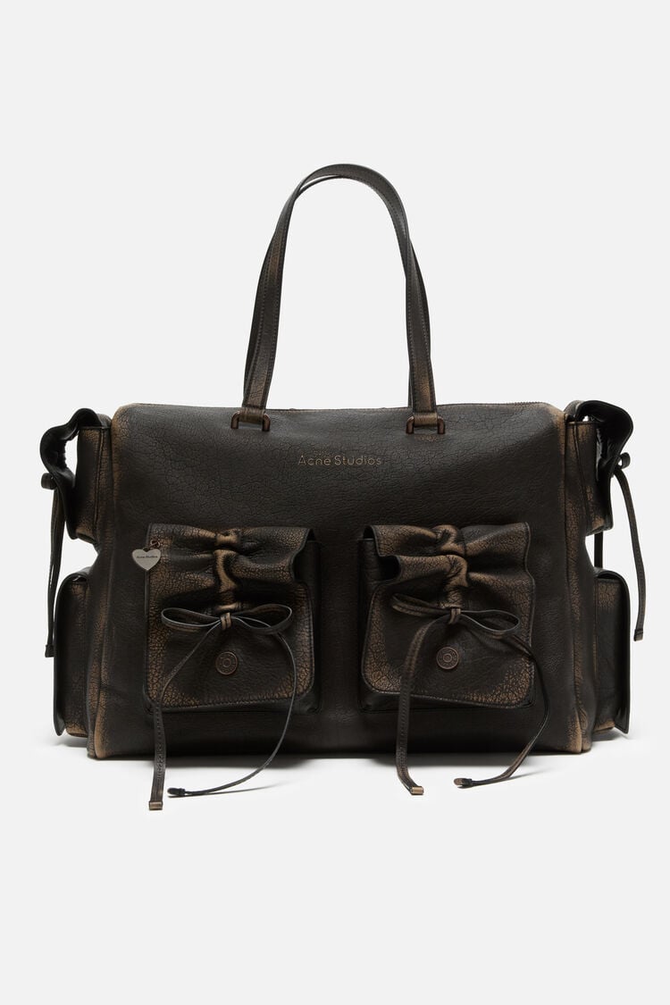 FN-WN-BAGS000554, Dark brown/beige