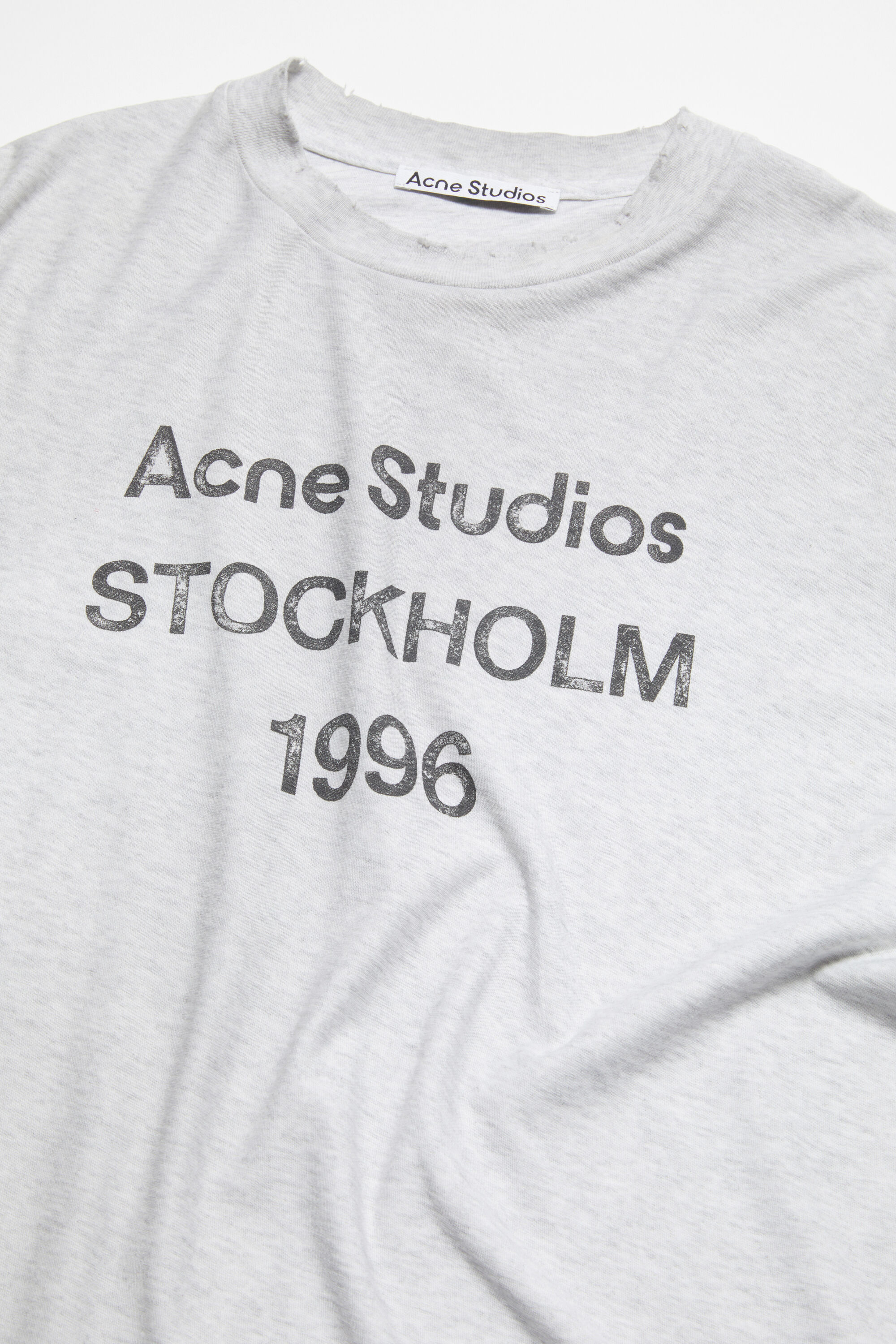 Acne Studios 1996 Tシャツグレー オーバーサイズ