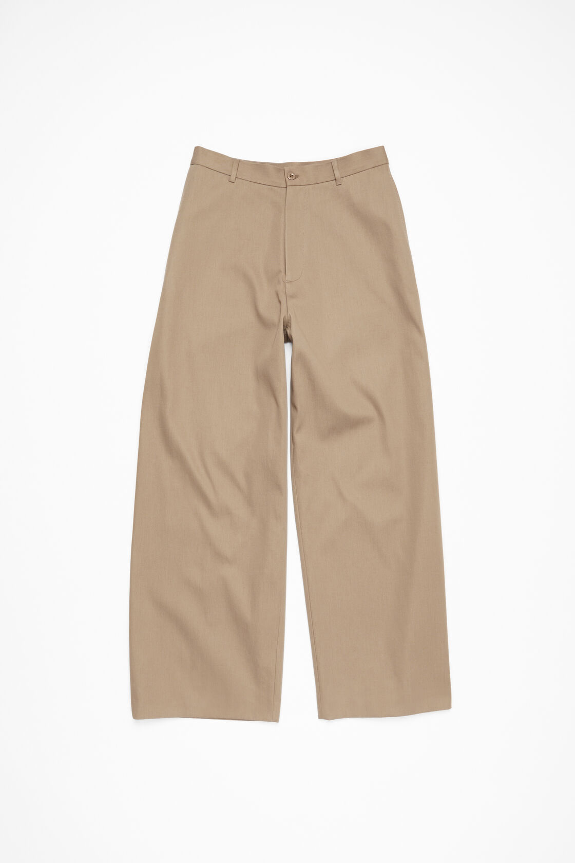 Twill trousers, Khaki beige, 2000x