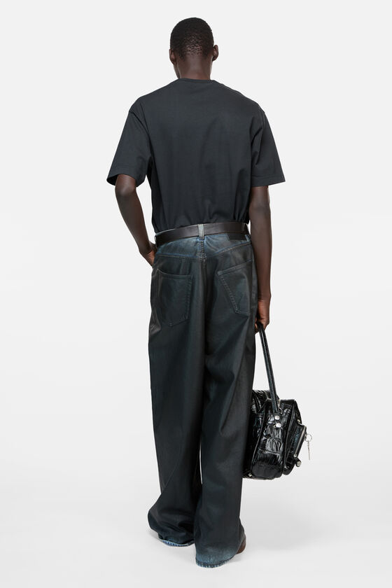 Acne Studios - スタンプロゴTシャツ - リラックスフィット - ブラック 