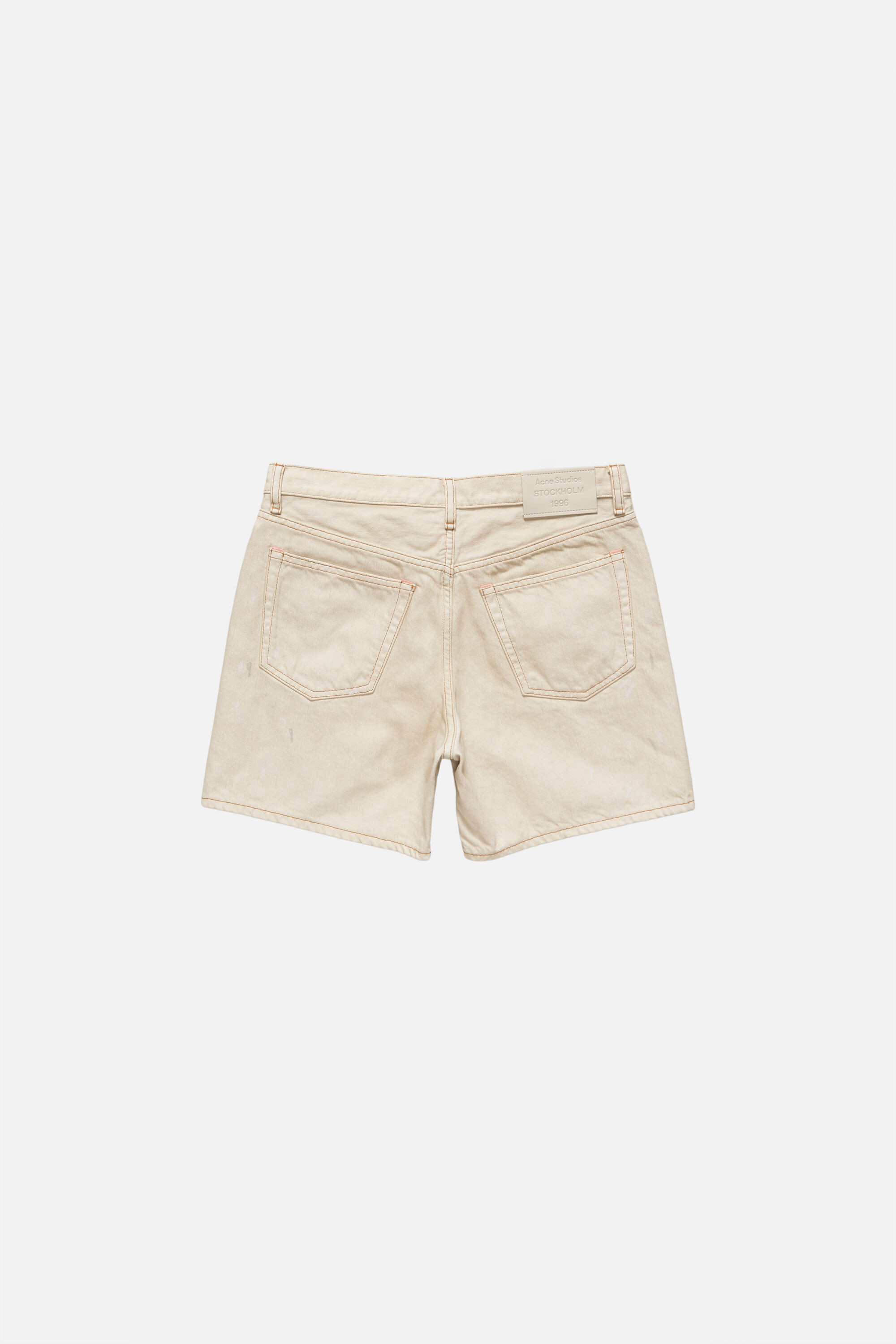 Acne Studios - レギュラーフィットデニムショートパンツ - ホワイト