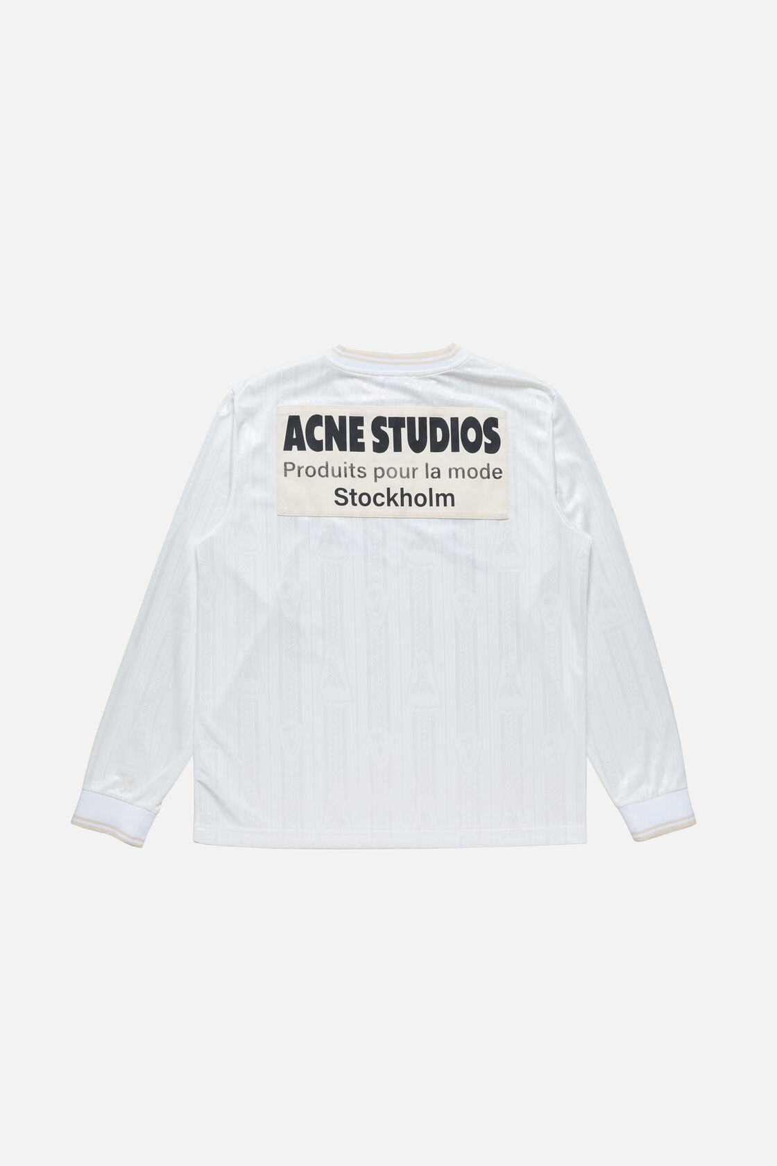 Logo sports jersey top, White, 2000x