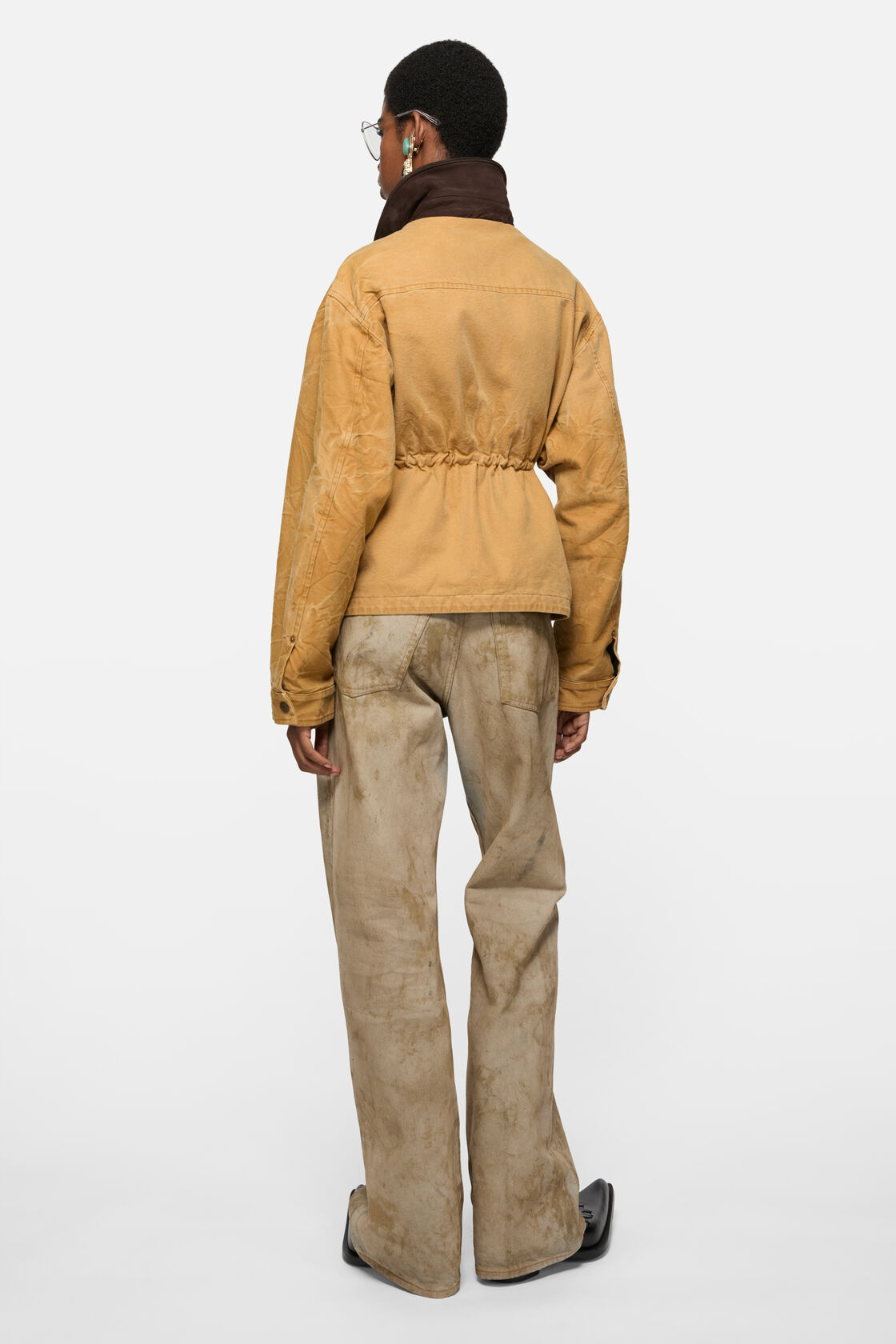 Canvas jacket, Rust brown, 2000x