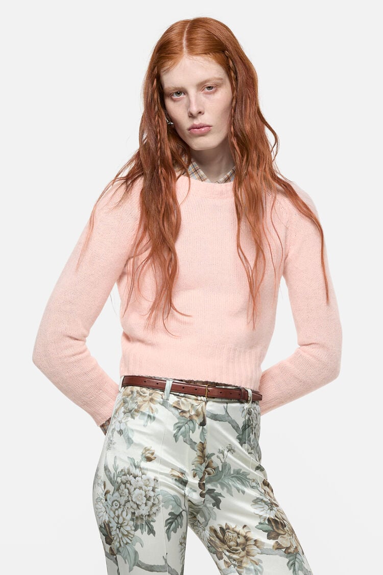 RW-WN-KNIT000107, Light Rose Pink
