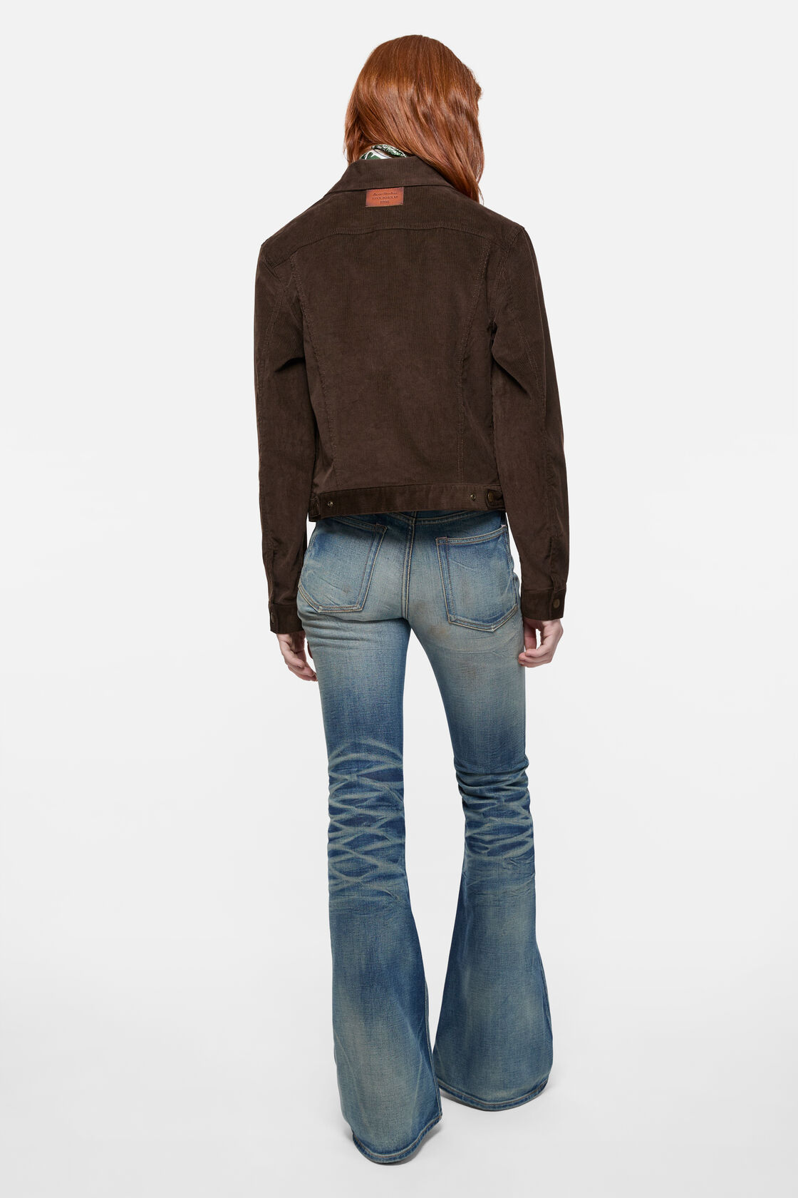 Corduroy jacket, Dark brown, 2000x