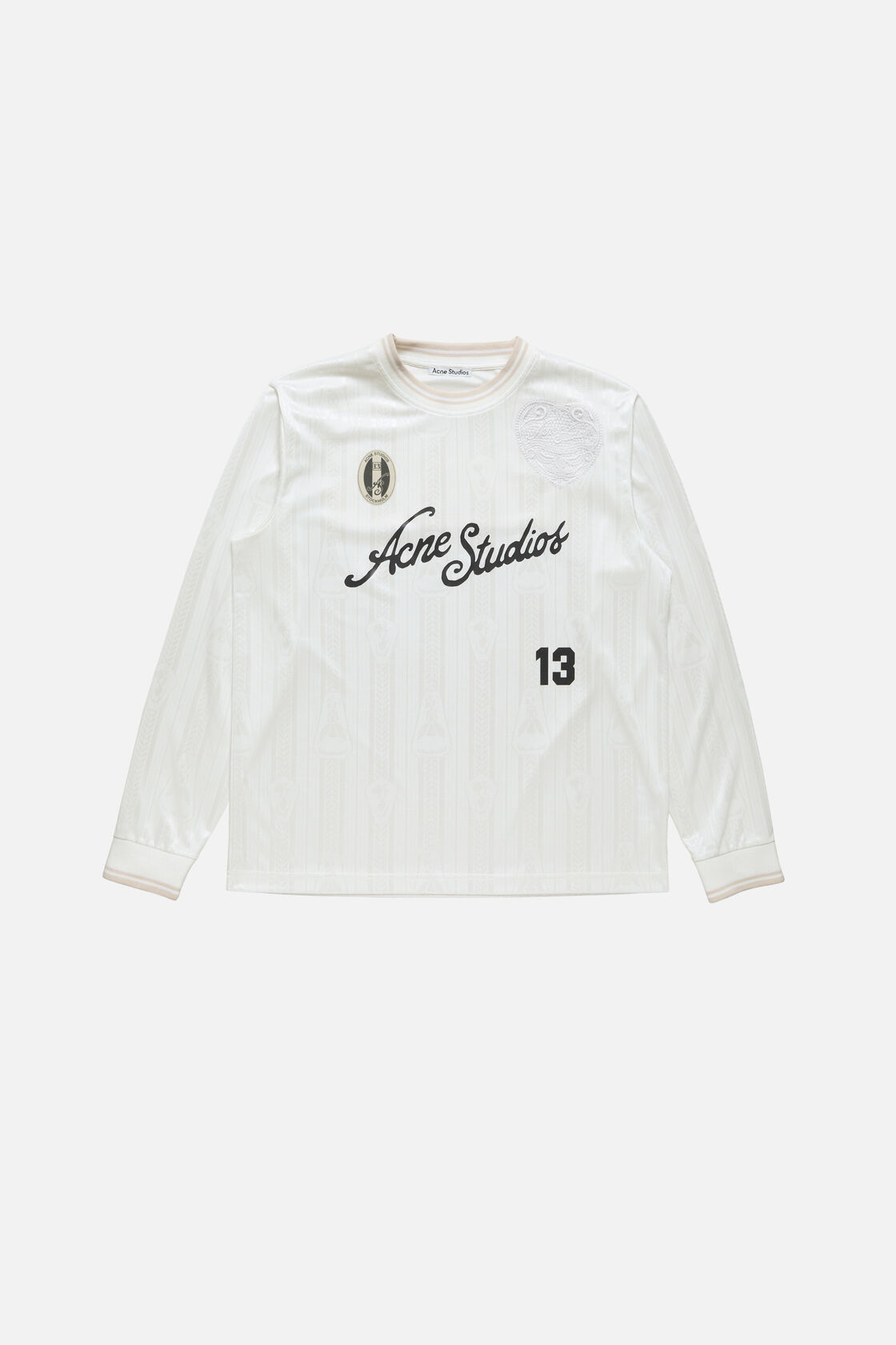 Logo sports jersey top, White, 2000x