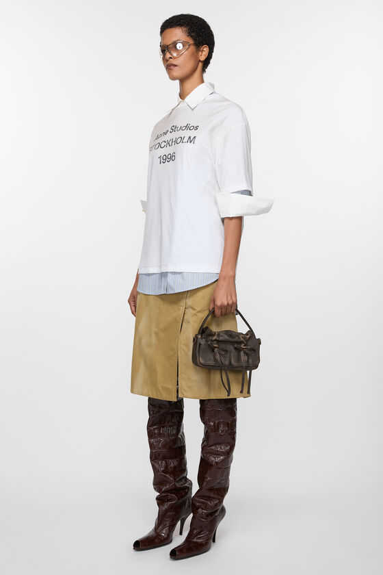 Acne Studios - Multipocket micro bag - Dark brown/beige