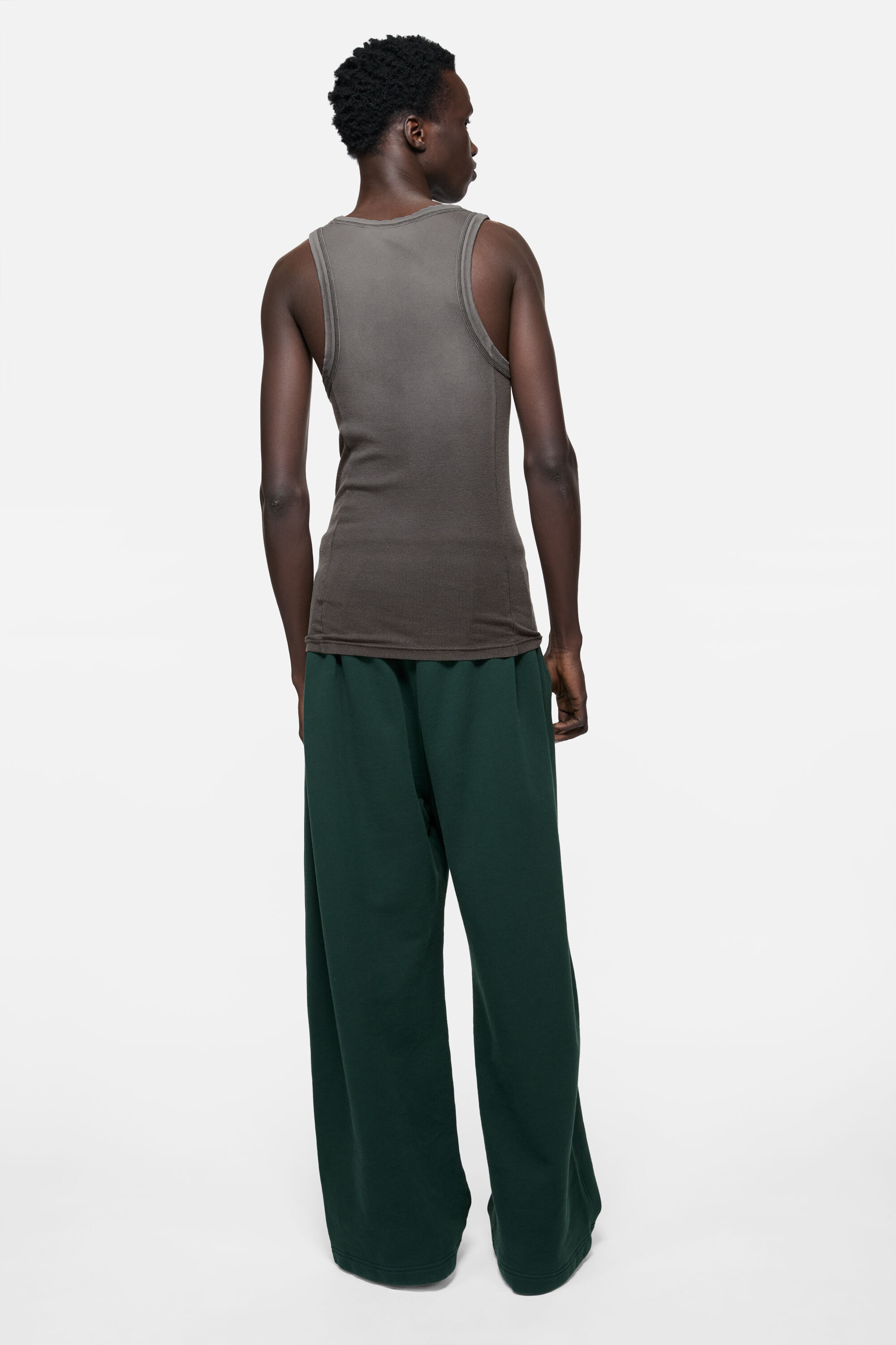 Acne Studios - スプレー加工タンクトップ - フェイデッドブラック