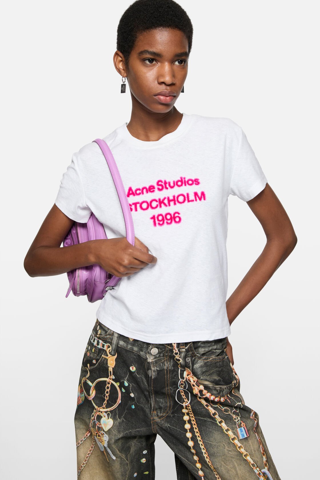 Logo t-shirt - Year of the Horse, Off white, 2000x