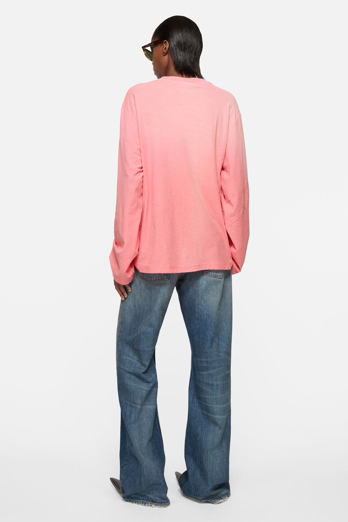 Sprayed 1996 logo t-shirt, Tango pink, 2000x