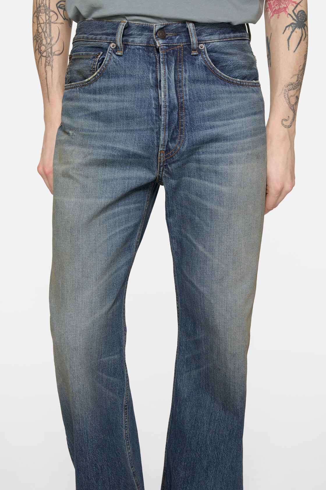 Regular fit jeans - 2021M, Mid Blue, 2000x