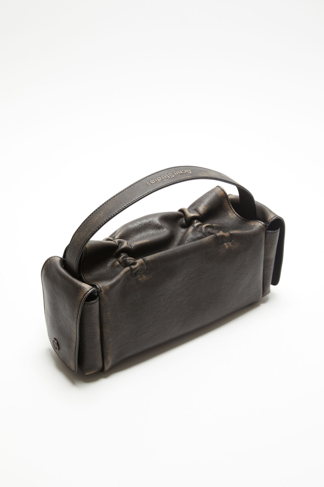 Multipocket shoulder bag, Dark brown/beige, 2000x