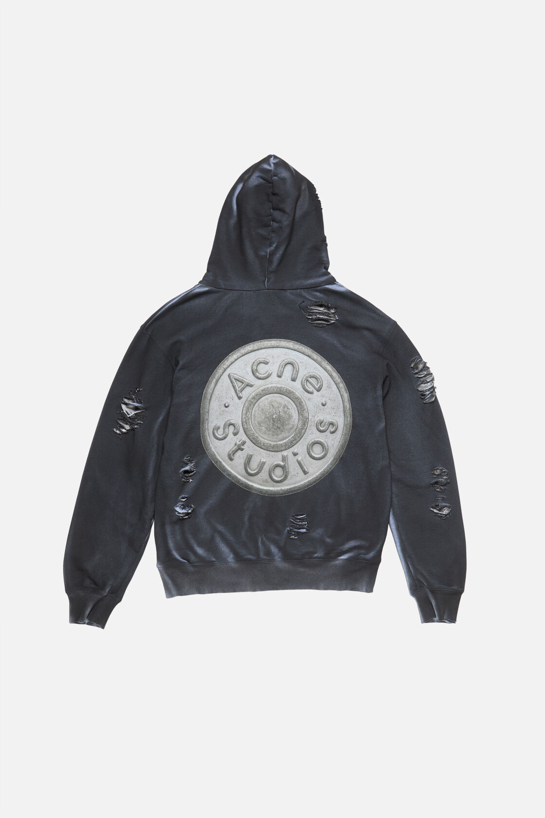 Hooded zipper sweater, Black, 2000x