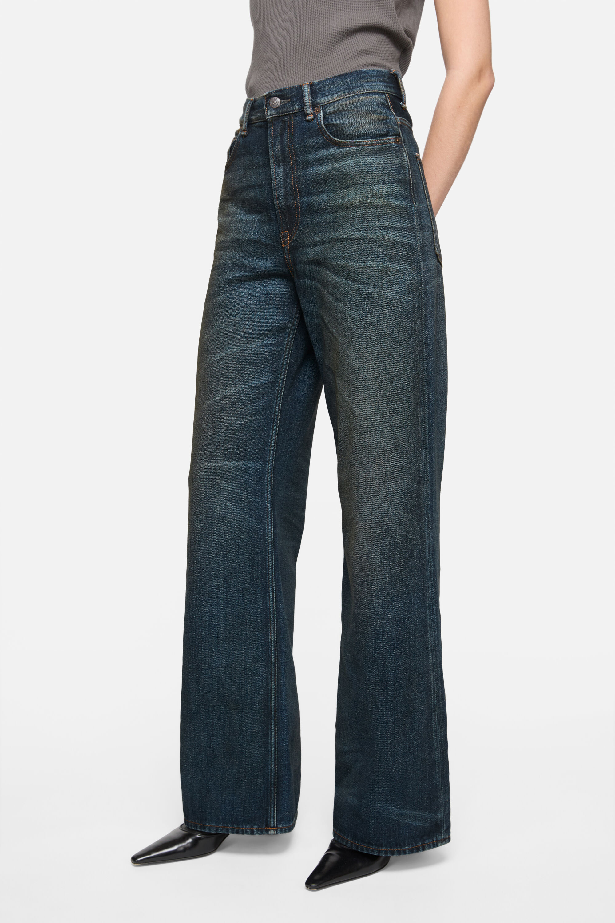 Acne Studios - Regular fit jeans - 2022F - Dark Blue
